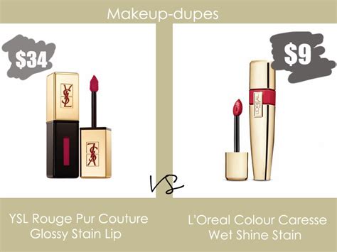 ysl stain dupe|Amazing YSL Glossy Stain Dupe. .